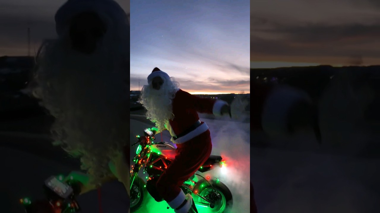Santa Rips a Burnout! 🎁 