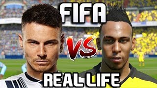 FIFA VS REAL LIFE | EPIC SPRINT RACES VS FASTEST FIFA PLAYERS!