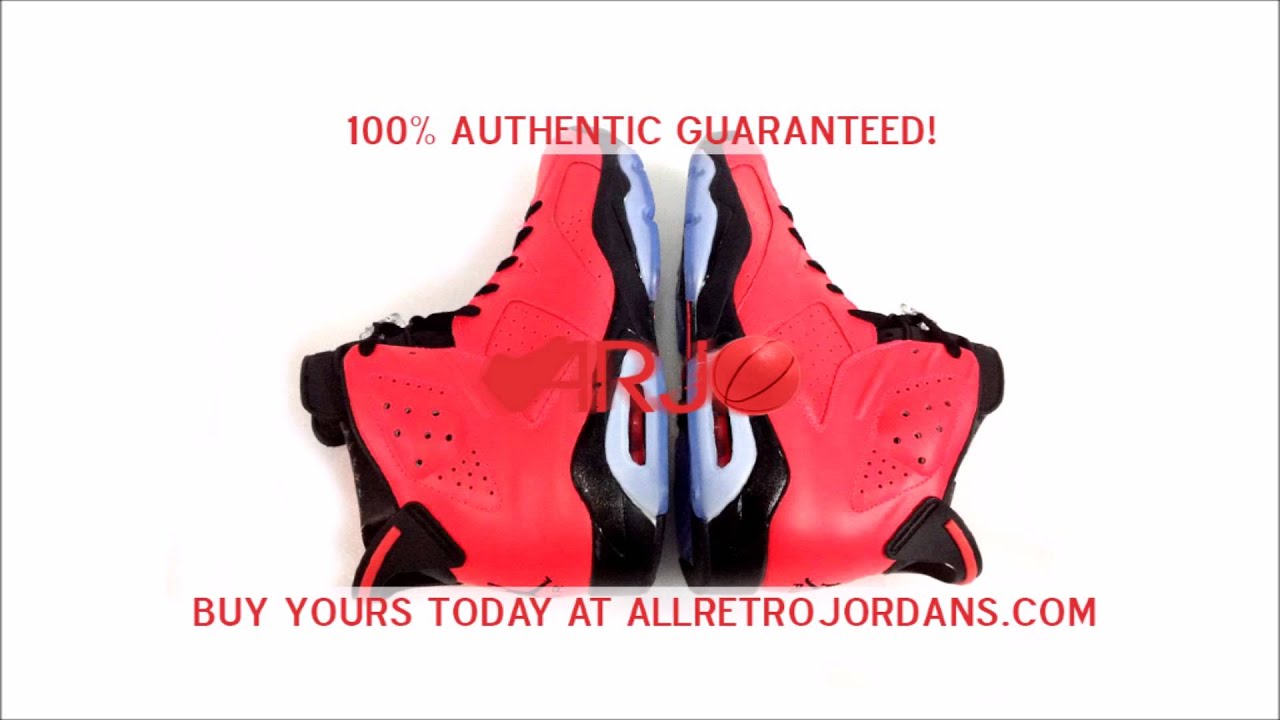 Air Jordan 6 VI Retro Infrared 23 Toro Infrared 23 Black Infrared 23 384664 623