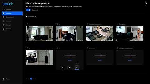 How to remove Reolink Camera from the NVR