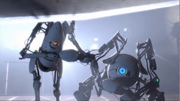 Portal 2 Splitscreen Local Coop Multiplayer Gameplay
