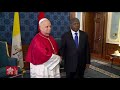 Angola, Luanda, Courtesy Visit to the President of the Republic,18 April 2026–Pope Leo XIV