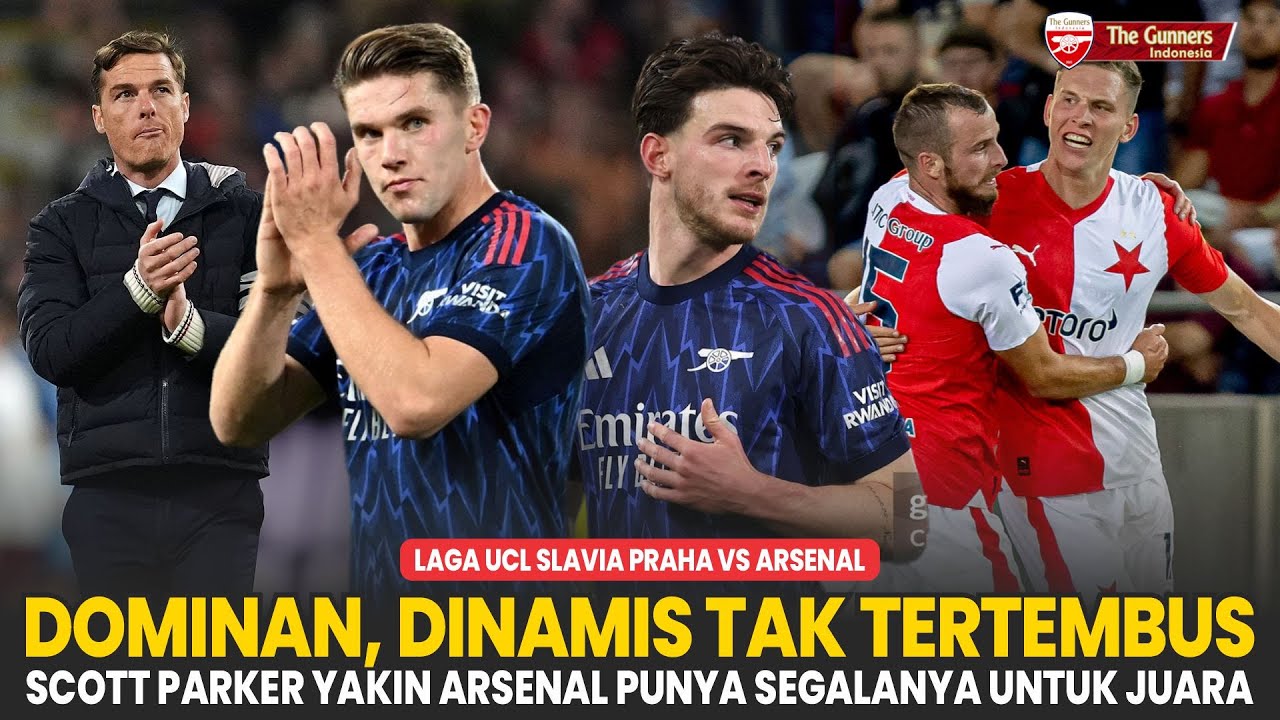 DOMINAN, DINAMIS, TAK TERTEMBUS 🤩 Arsenal Punya Segalanya Untuk Juara 🤔 UCL VS Slavia Praha 👊