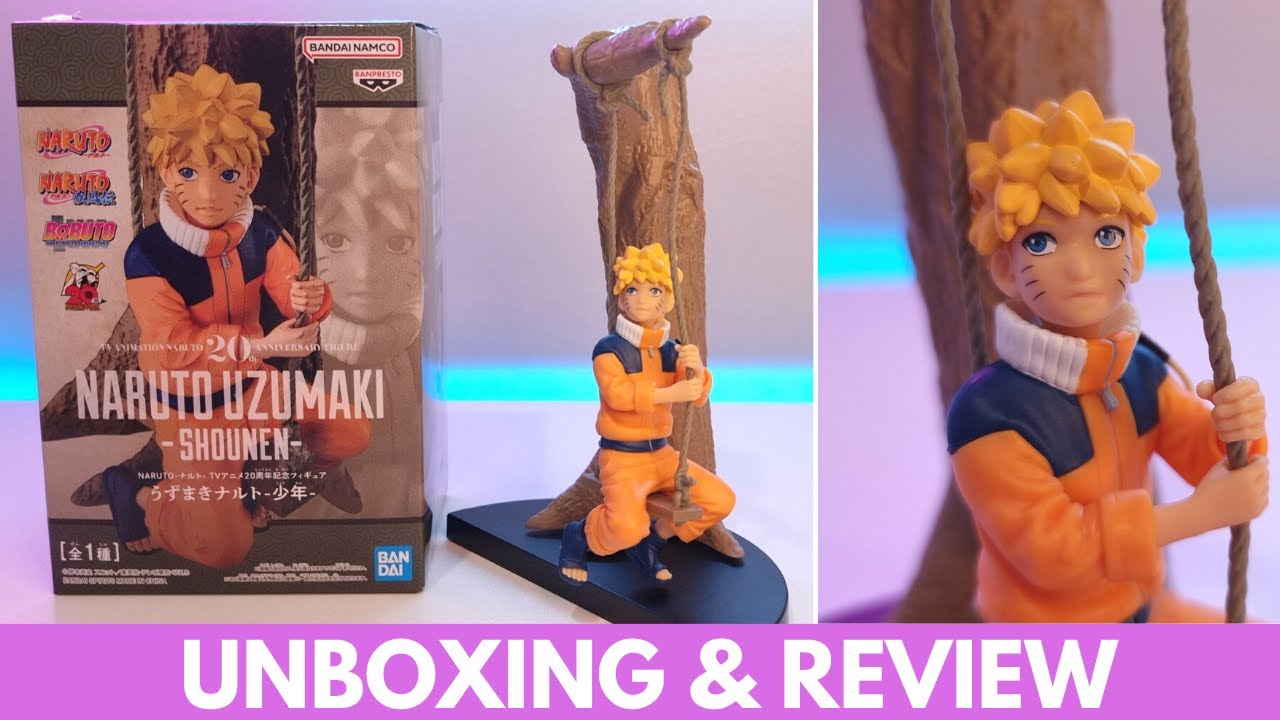 NARUTO UZUMAKI 20周年記念フィギュア Naruto - 20th Boy Static TV