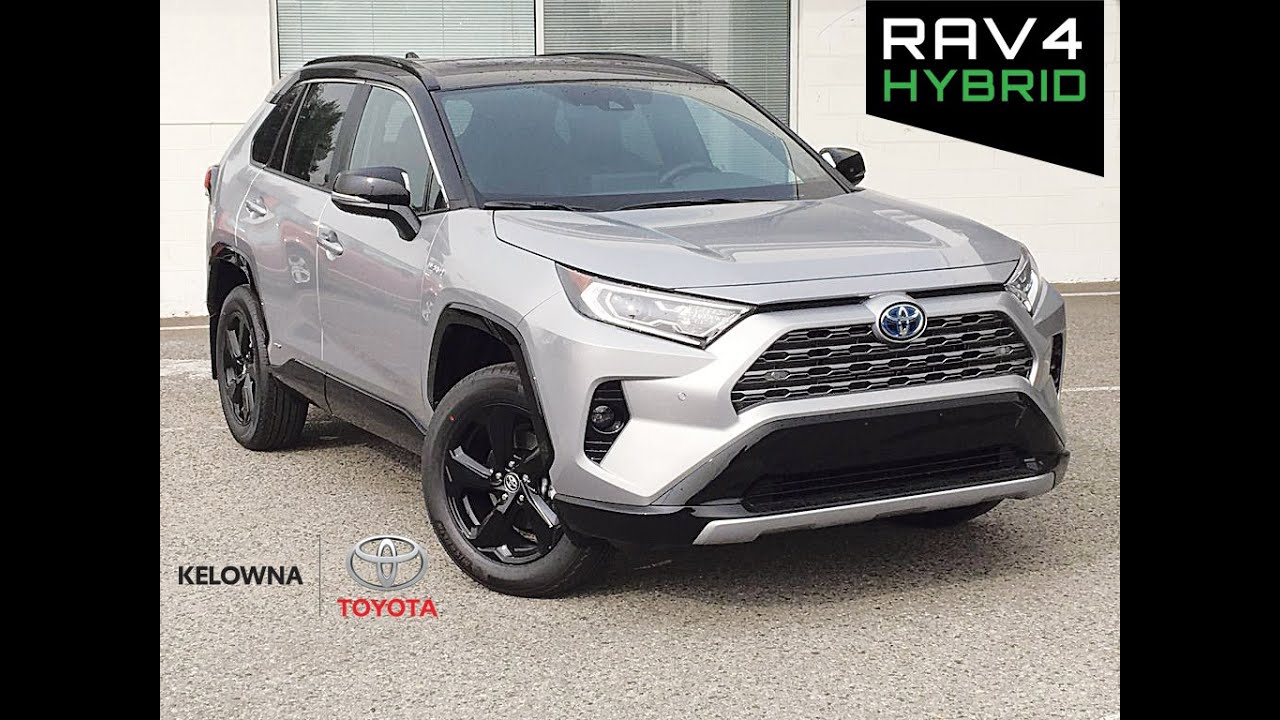 Toyota RAV4 XSE Metallic Silver Black Roof YouTube