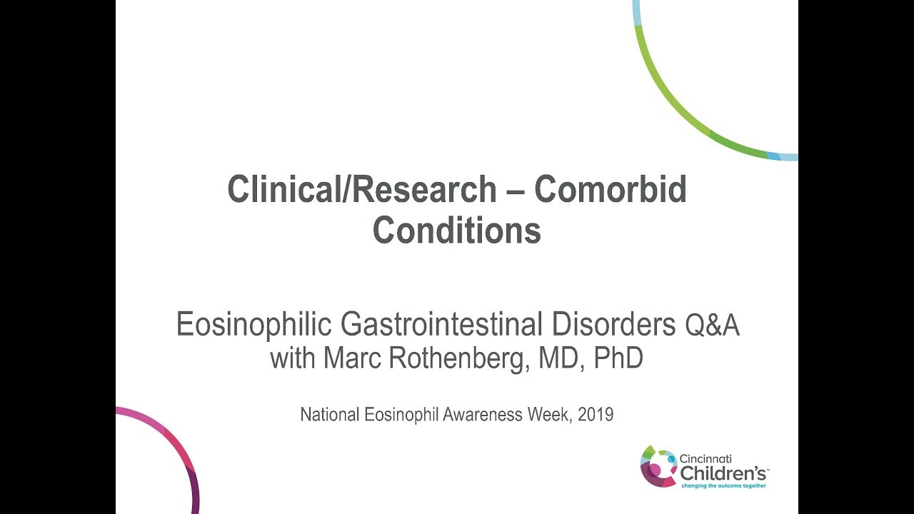 Comorbid Conditions: EGID Q&A with Marc Rothenberg, MD, PhD