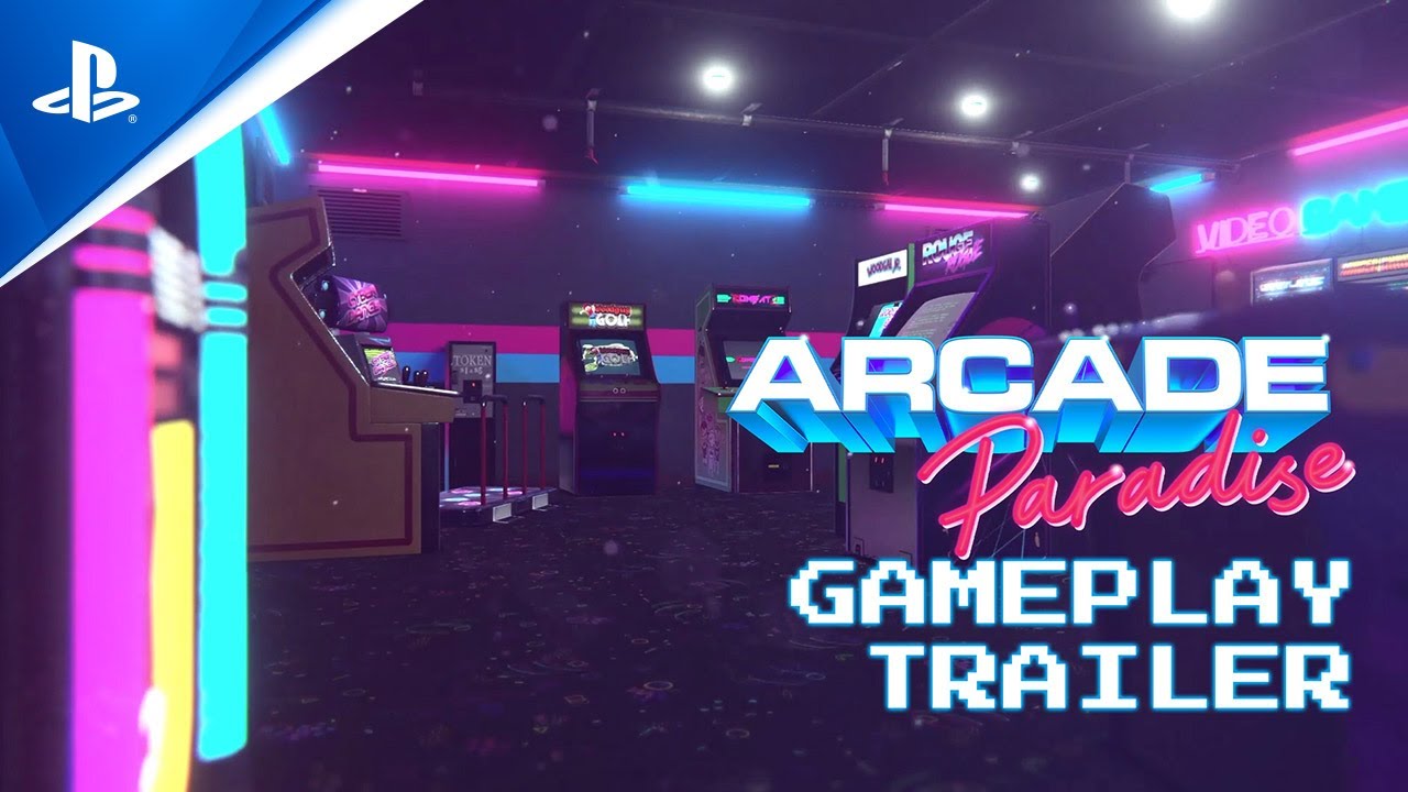 Gameplay-trailer for Arcade Paradise