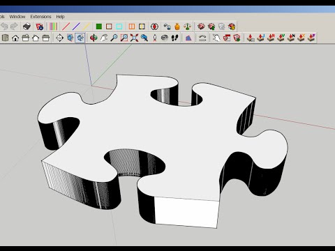 SketchUp: Import a JPG as Editable Geometry!