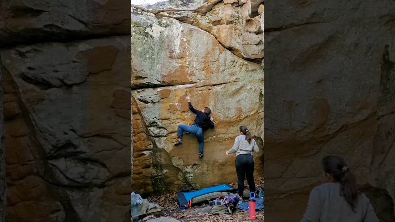Latin for Dagger V5 -- Stone Fort / LRC Bouldering