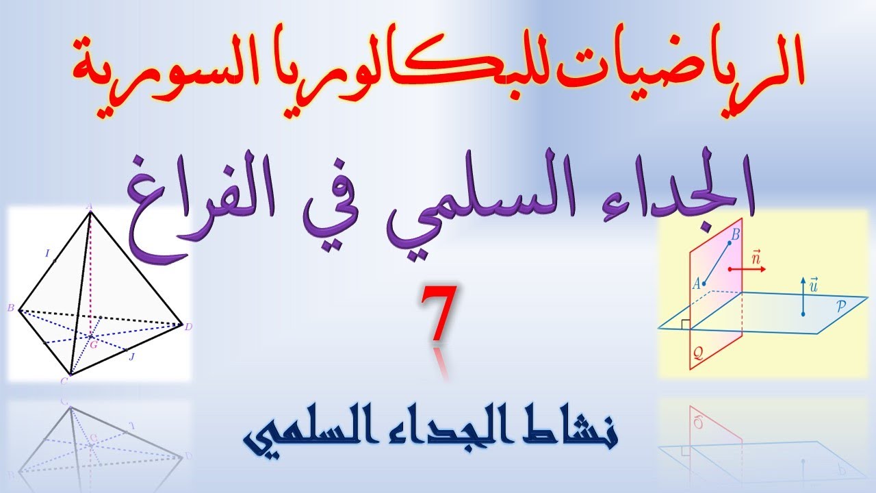 الجداء السلمي | 7 | حل نشاط الجداء السلمي صفحة 61
