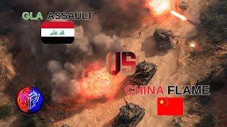 🔥 GLA ASSAULT FORCES vs CHINA FLAME WEAPONS | FIRE DOESN’T STOP SPEED