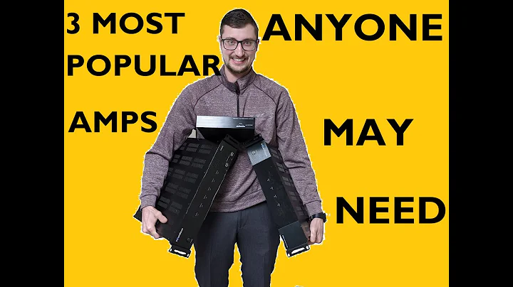 The 3 Most POPULAR Amplifiers That ANYONE May Need