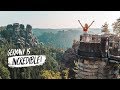 THIS EXISTS IN GERMANY?! - Exploring The Bastei Castle & Königstein Fortress (Road Trip Part 2)