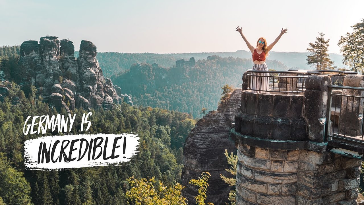 THIS EXISTS IN GERMANY?! - Exploring The Bastei Castle & Königstein Fortress (Road Trip Part 2)