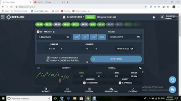 Bitsler Loa Risk  Manual Strategy For Dice Game 2020