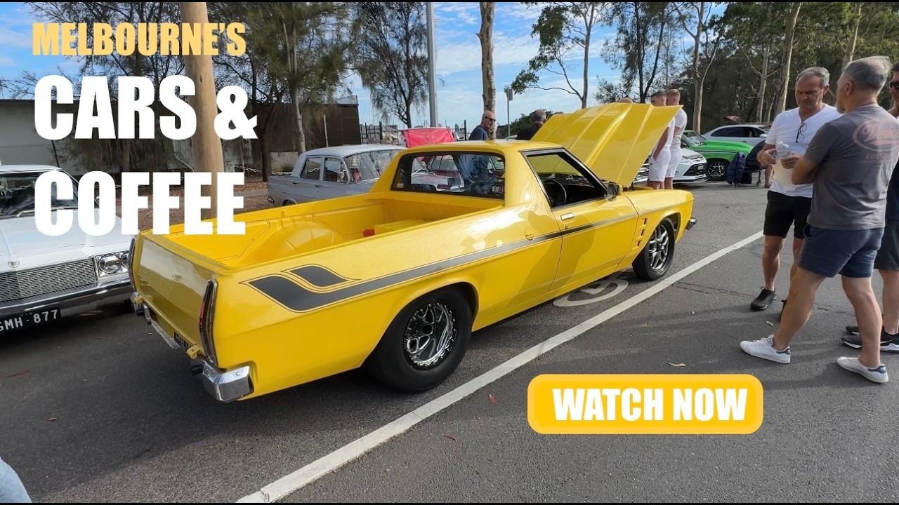 Inside Melbourne's Underground Aussie Cars and Coffee Street Car Meet