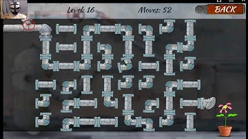 PLUMBER 2 LEVEL 16 SOLVED 3 STARS (LEVEL PACK 1)