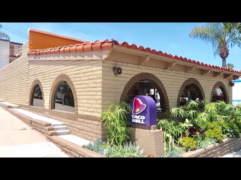 Oldest Operating Taco Bell In Orange County - Southern California Food Review at Laguna Beach