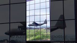 TNI-AU#planespotter #aviation #hercules #landing
