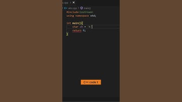 C++ Program For char to int Conversion || #coding #shorts
