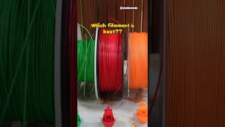 What's your favorite filament? 👇#3DPrinting #3DPrinter #Filament #BambuLab #Elegoo #Numakers