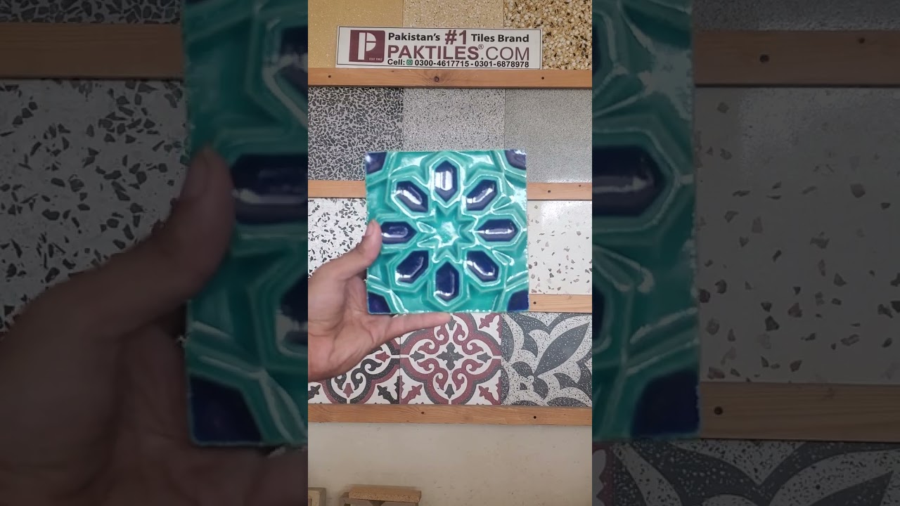 Ceramic Mosaic Tile Manufacturing In Pakistan l Green Colour Design Price l DHA Lahore