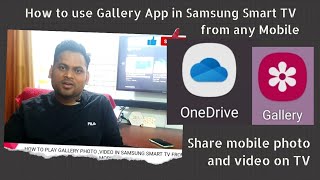 How to use Gallery app in Samsung Smart TV from any Mobile ⚡किसी भी मोबाइल से अपना फोटो टीवी मे देखे screenshot 4