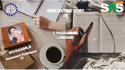 R.SIVAGAMI,AP/IT|BUILDING BLOCKS OF ALGORITHM|C PROGRAMMING LANGUAGE|SNS INSTITUTIONS