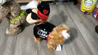 Gemmy Tewerk Bear And Lama