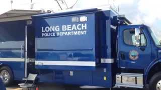 LBPD mobile command post MEOC walk around