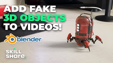 Blender 3D: Easy VFX Motion Tracking! (CGI)