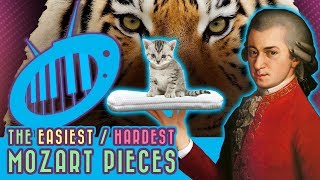 The Easiest Mozart Pieces (and the Most Difficult)