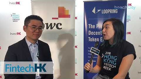 Daniel Wang Founder of Loopring has big news at HKFinTechWeek.