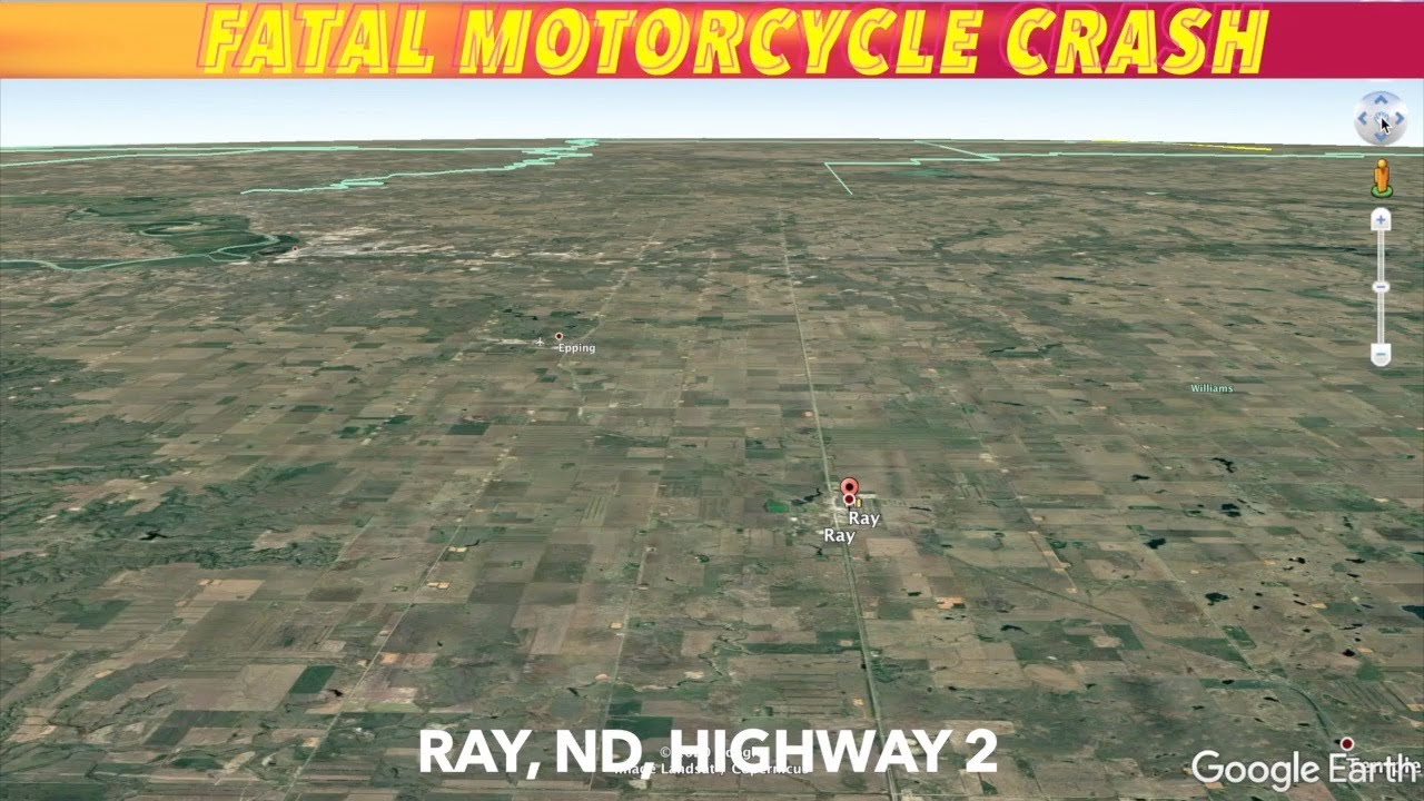 Victim Of Fatal Motorcycle Crash Near Ray, North Dakota Identified