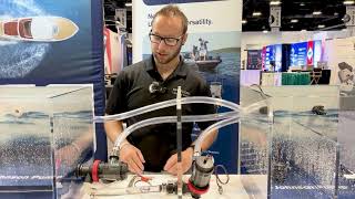 Aqua O₂ Series Cartridge Aerators: Adjustable Orientation for Easy Setup | Johnson Pump Marine