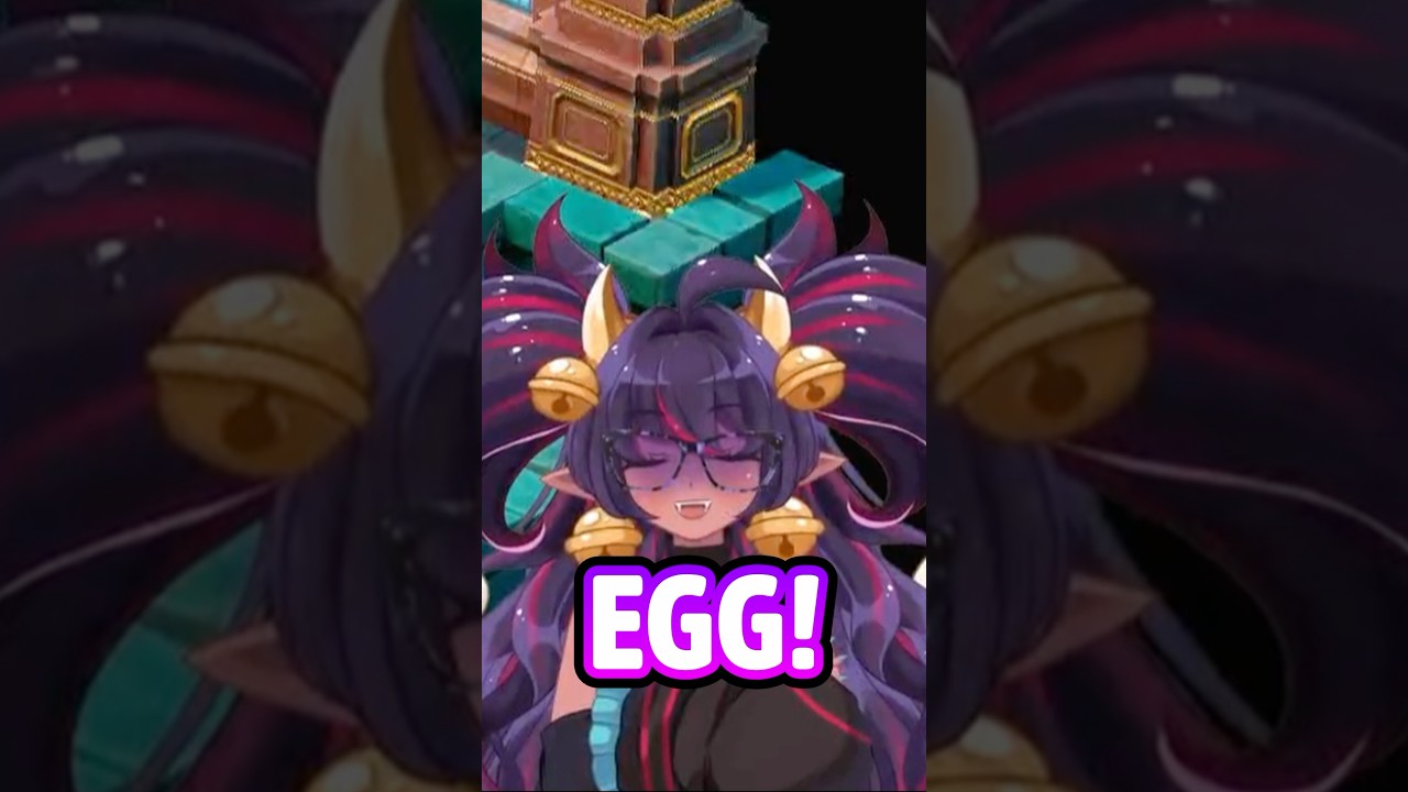 Why is it always eggs or holes in my games?! 🥚🕳️ #oshilinken #vtuberclips #supermariorpg