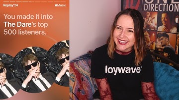REACTING TO MY APPLE MUSIC REPLAY