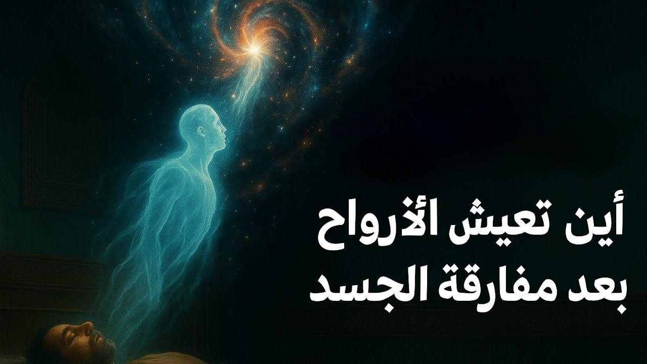 اين تعيش الأرواح بعد مفارقة الجسد . شكل الروح وسرعتها
