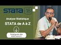 Mon cours intitulé "STATA de A à Z : De Débutant à Expert en Analyse Statistique"