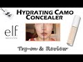 ELF HYDRATING CAMO CONCEALER | Try-on &amp; Review | AERIN