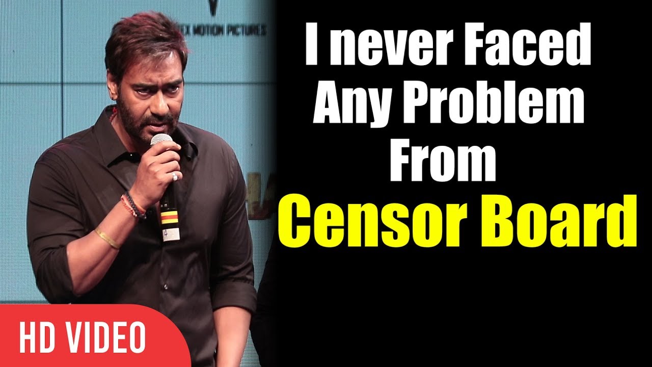 Ajay Devgn Reaction On CBFC Cuts | Baadshaho Official Trailer Launch