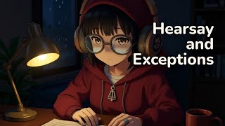 Learn Evidence in Your Sleep: Hearsay & Exceptions (FRE 801–807) 💤📚
