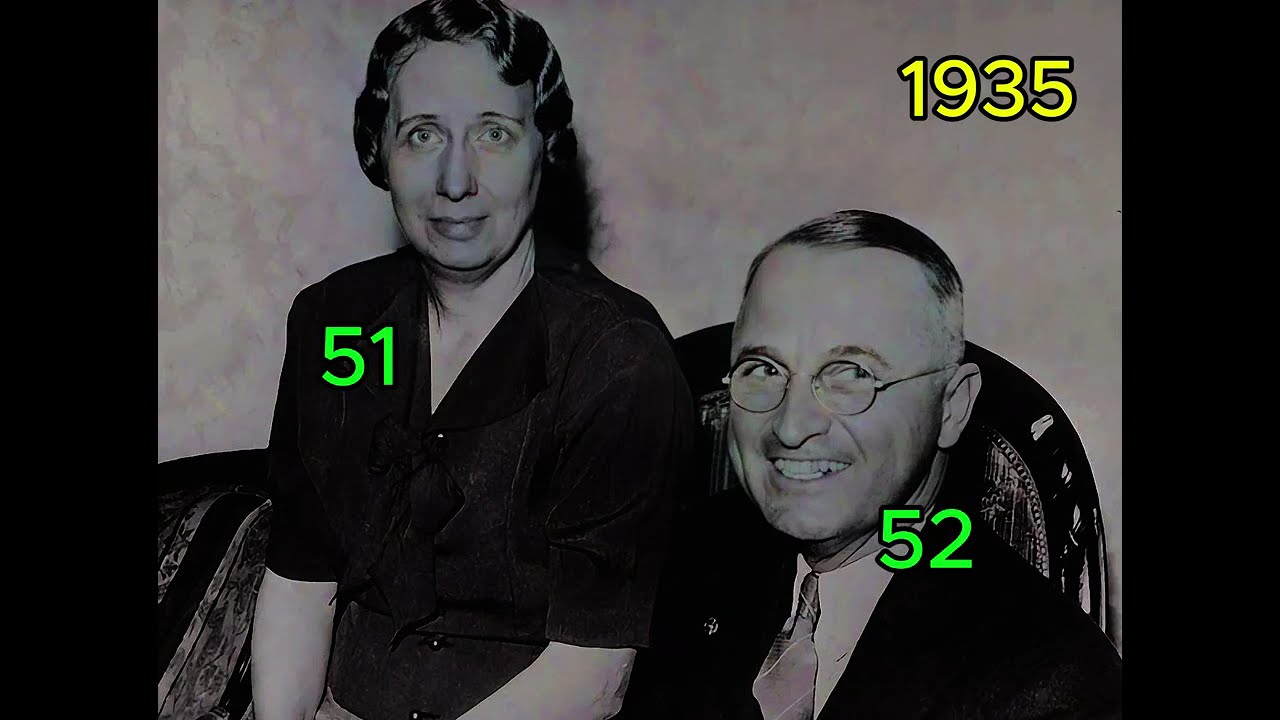 Timeline of 33rd U.S. President 👑 Harry S.Truman and 💍 Bess Wallace Truman (Wife)