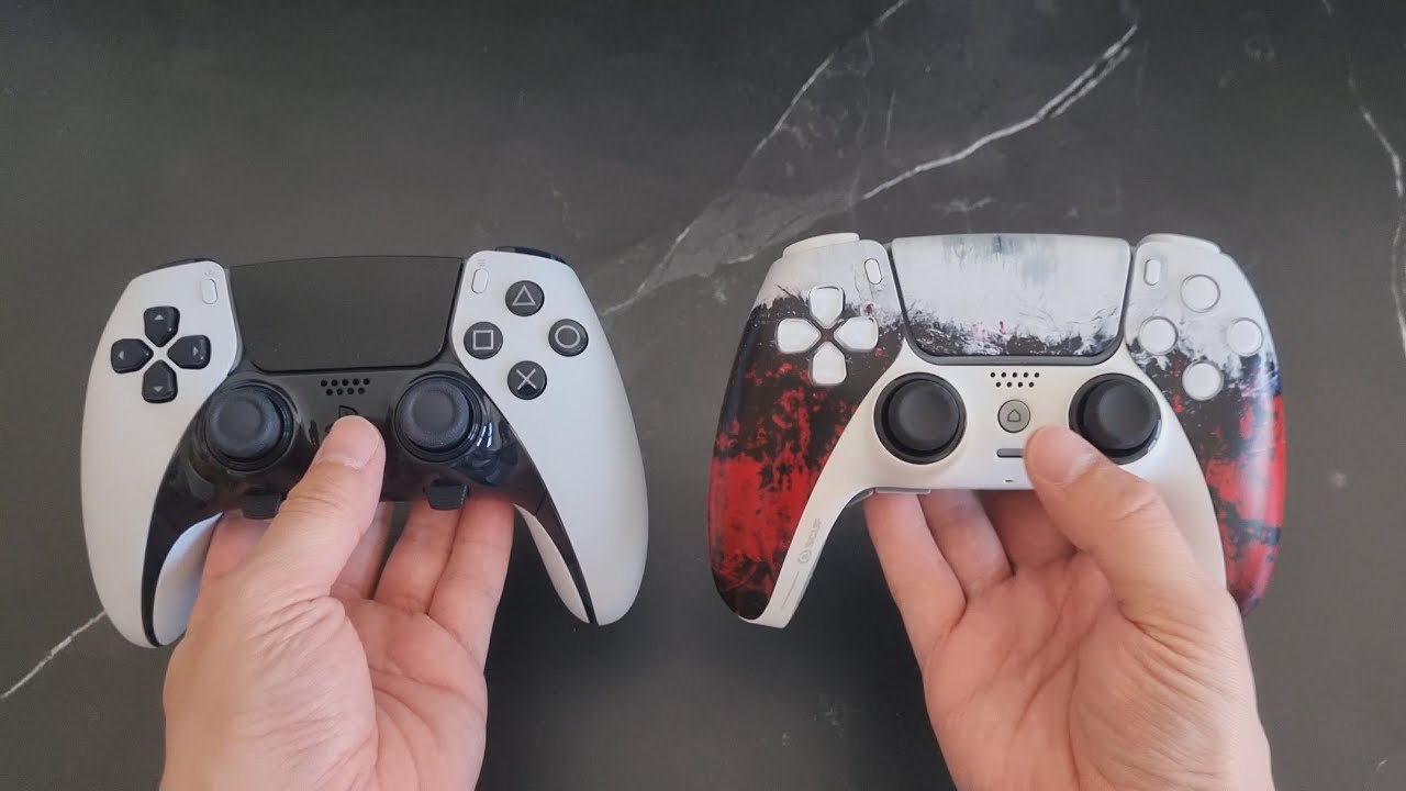 Dualsense Edge vs SCUF Reflex  Pro Controllers Comparison 