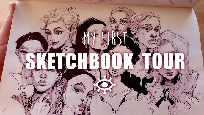 Mini Sketchbook Tour! ✍️🎨🌷, Gallery posted by Antonia Mae 💖