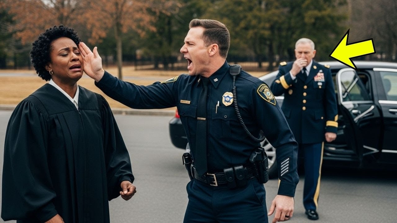 رقيب يهين قاضية اتحادية، لكن هم لم يعلموا أنها ابنة الجنرال الأعلى…