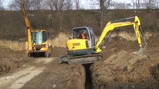 Backhoe vs Excavator