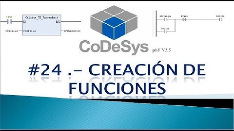 🔵✅CODESYS 3.5 - CREACIÓN DE FUNCIONES