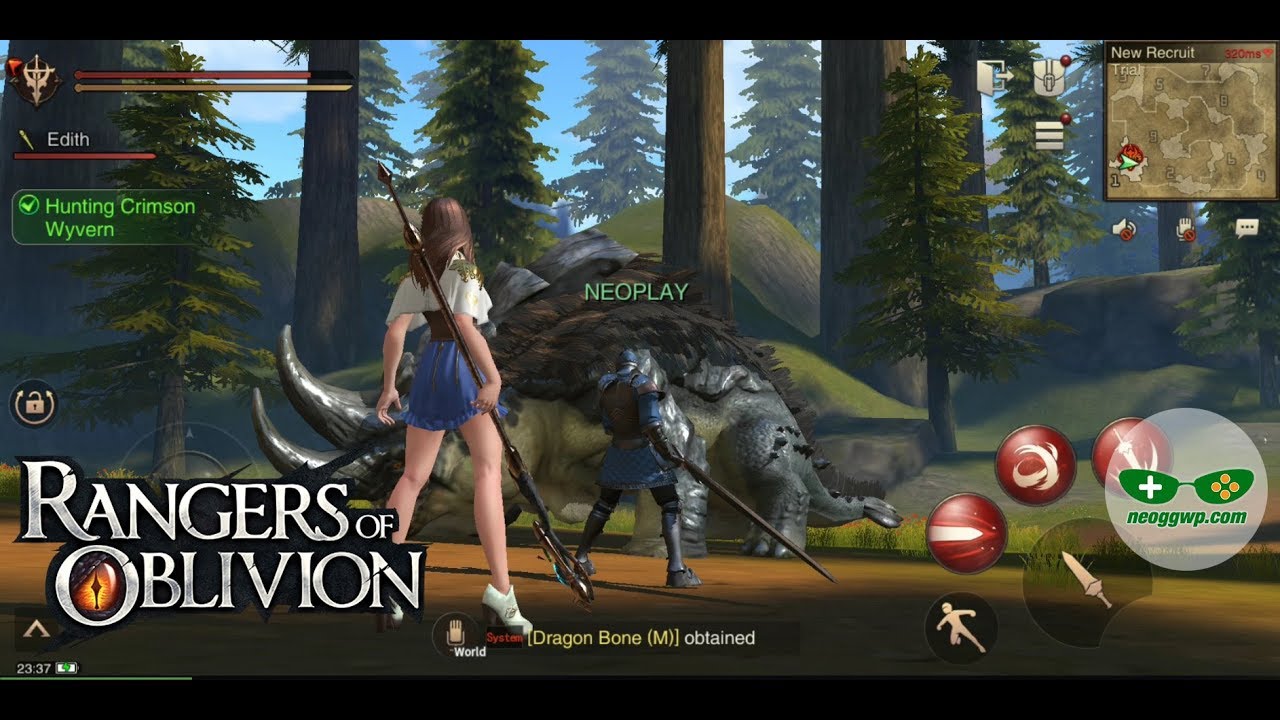 Rangers Of Oblivion Android Ios Apk Mmorpg Gameplay Beta Test Youtube