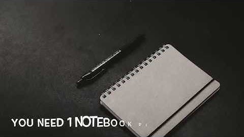 Organize Your Notebook